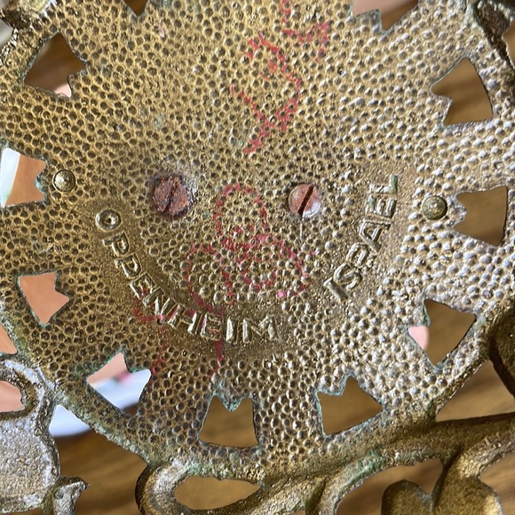 Brass candle holders - Picture 14 of 17